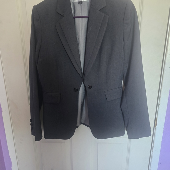 Tahari Charcoal Jacket - Picture 4 of 4